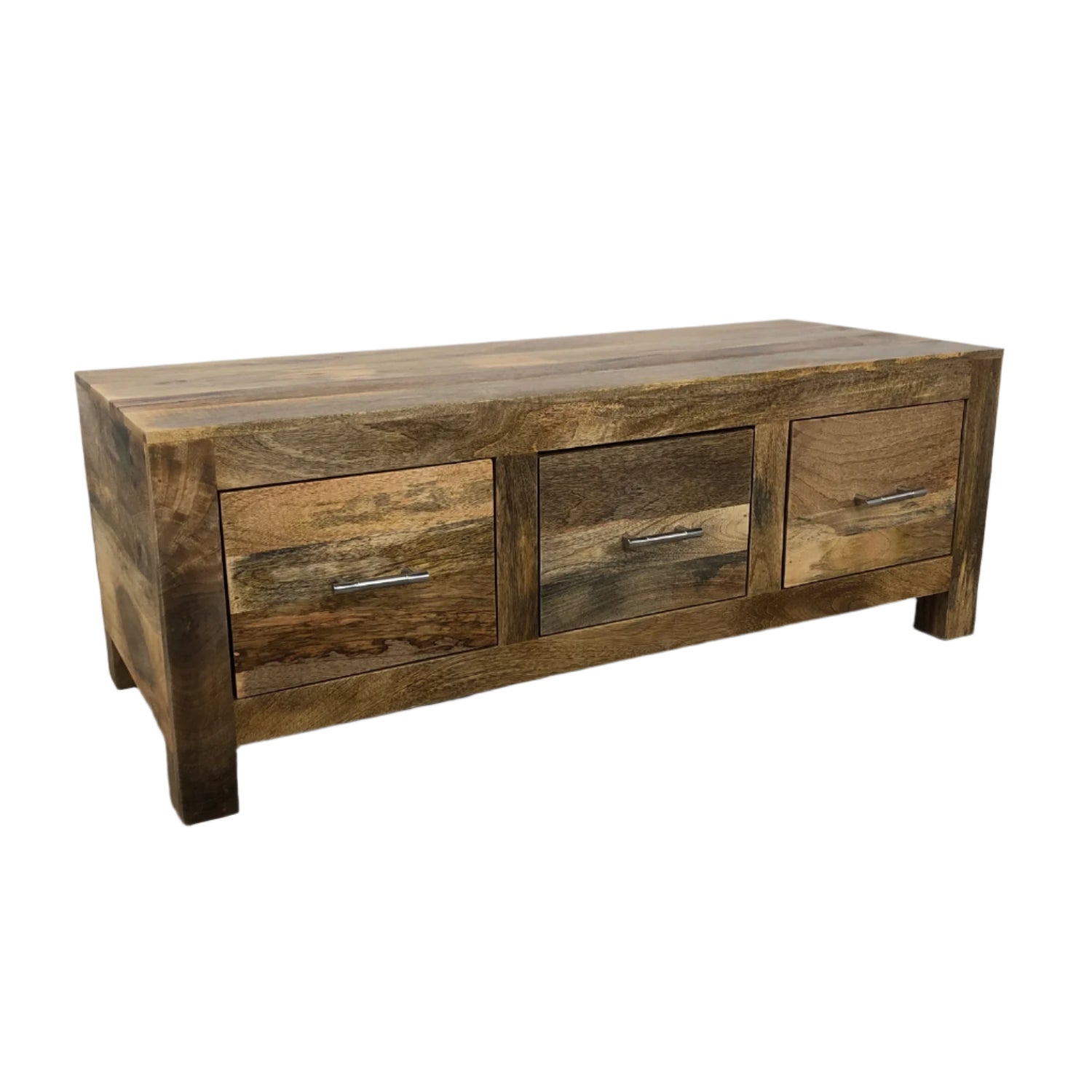 Boxy Mango 3 Drawer Coffee Table - Pieces For Places