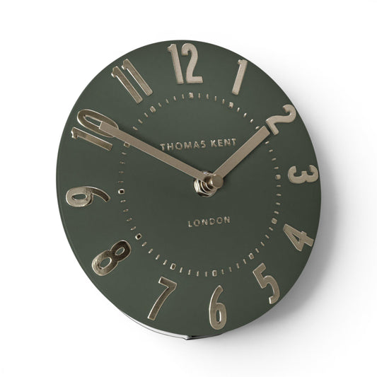 Mulberry Mantel Clock Olive Green