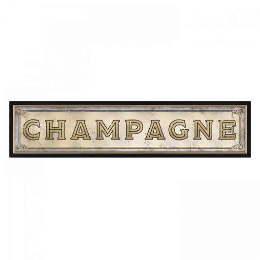 Champagne Mirrorred Art