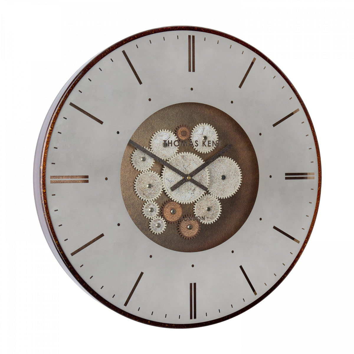 Clocksmith Wall Clock Cog Bronze