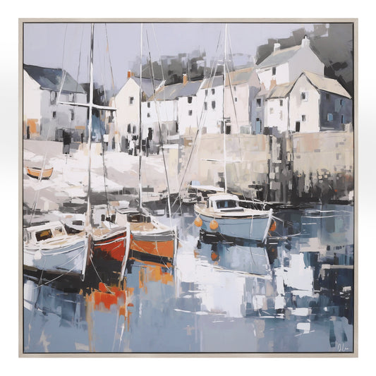 Harbour Haven Framed Canvas