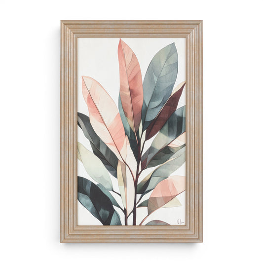 Nature's Rhythm Framed Canvas