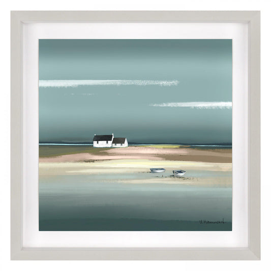 Azure Framed Art