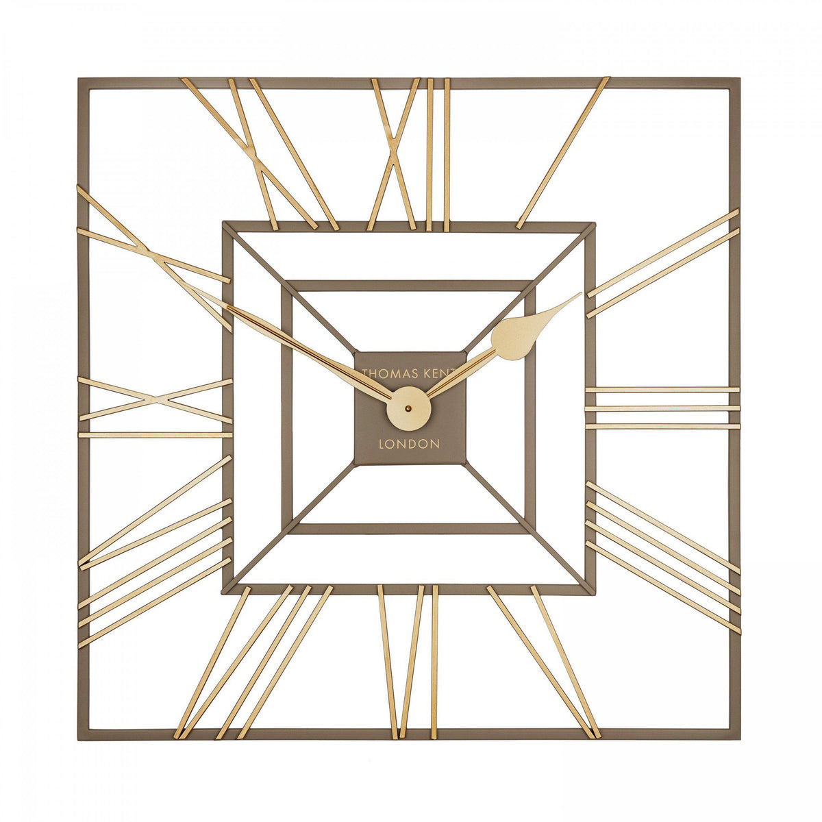 Summer House Wall Clock Square