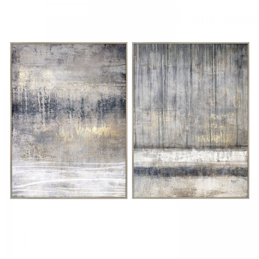 Torrent Framed Canvas Set of 2