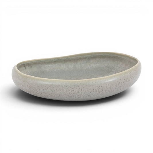 Pebble Glaze Pasta Bowl Dove Grey 4pk