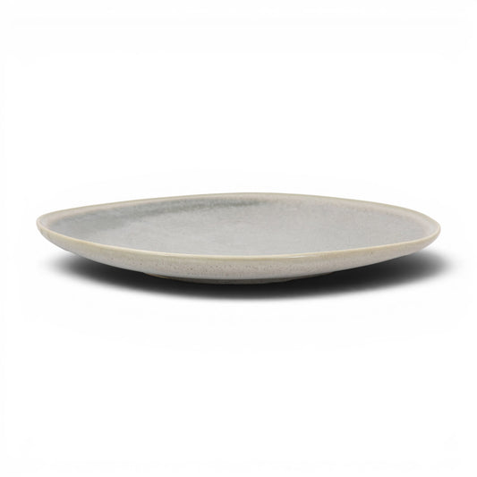Pebble Glaze Dinner Plate Dove Grey 4pk