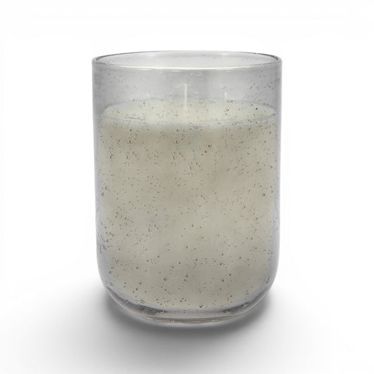Glass Filled Candle Large Smoke Rose Oud