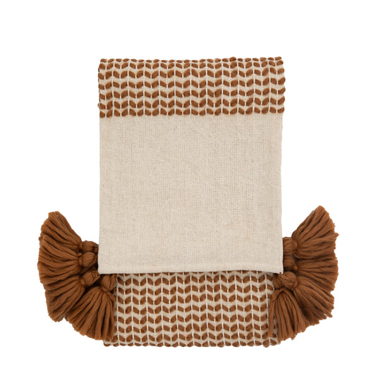 Dolby Woven Throw Rust