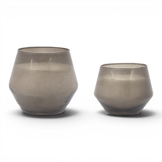 Glass Filled Candle Smoke Black Tea & Bergamot 2pk