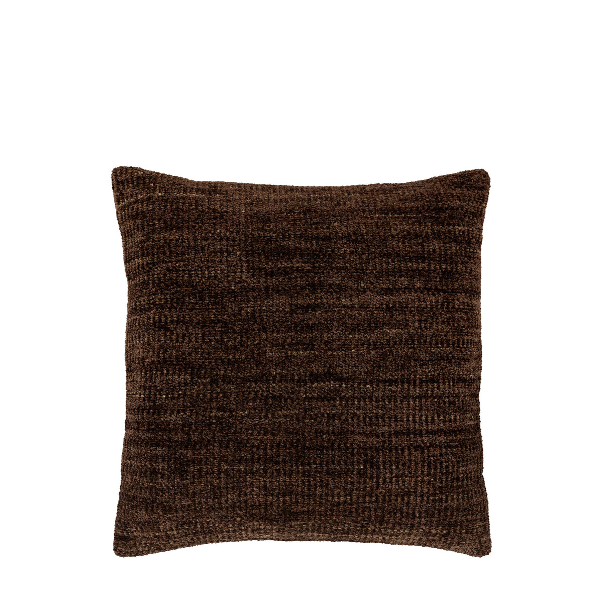 Kendal Chenille Cushion Brown