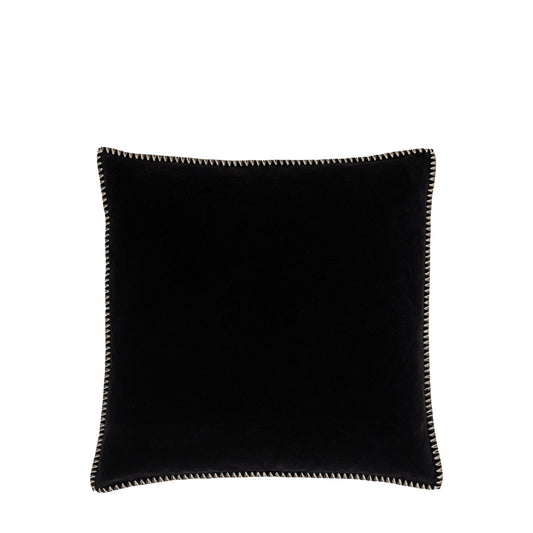 Nico Velvet Cushion Black