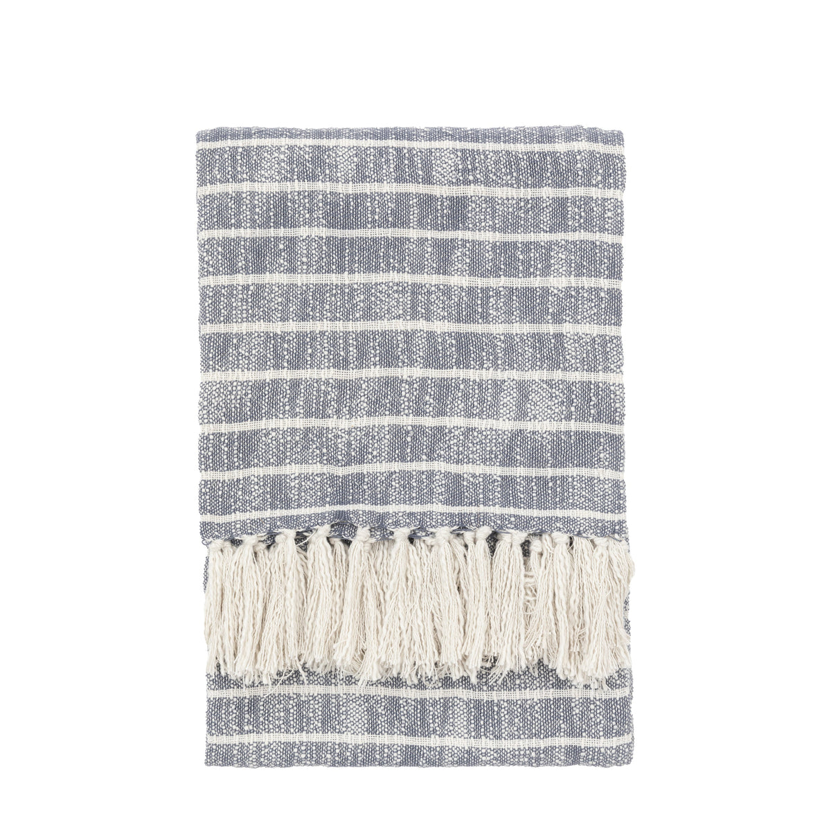 Melford Stripe Throw Ink