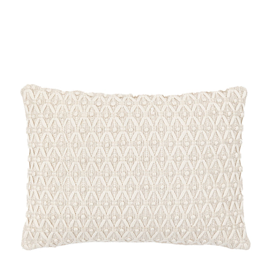 Cheslyn Woven Cushion Cream