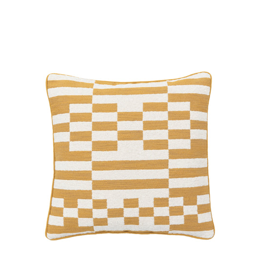 Lohko Woven Cushion Ochre