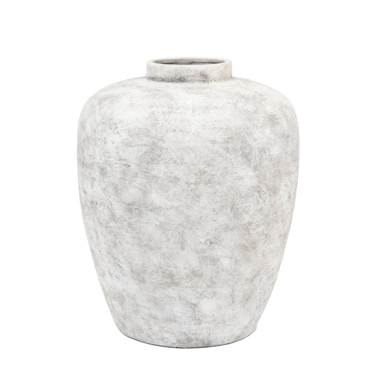 Teguise Ceramic Urn Vase Grey Large