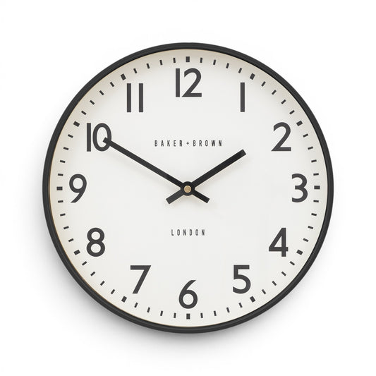 Norton Wall Clock Black
