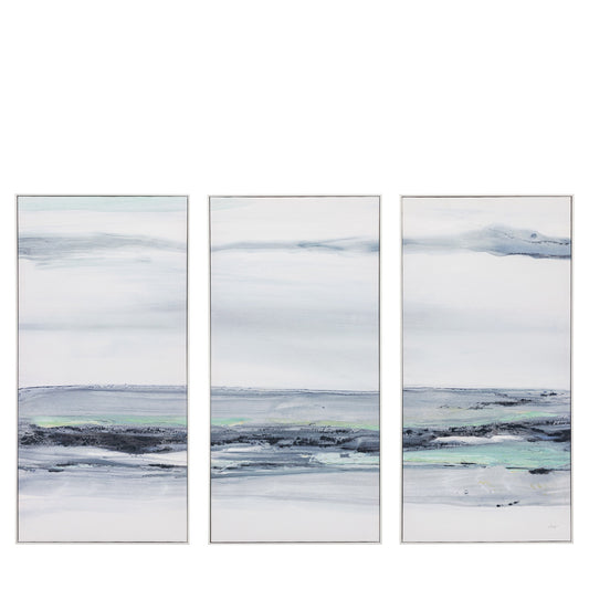 Clouded View Framed Canvas Set of 3