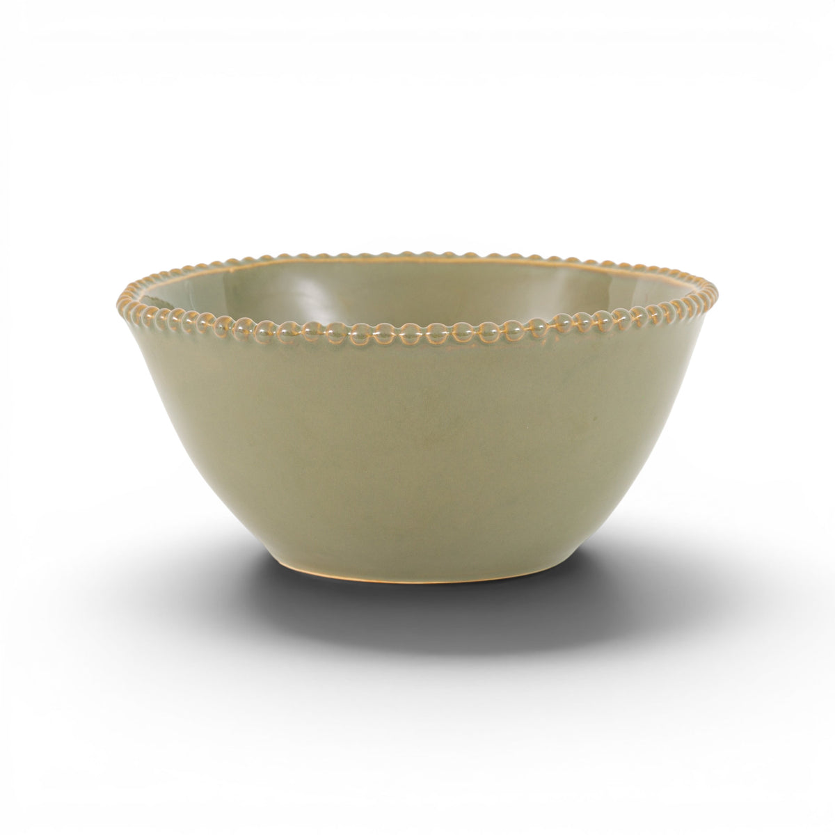 Organic Beaded Bowl Olive 4pk