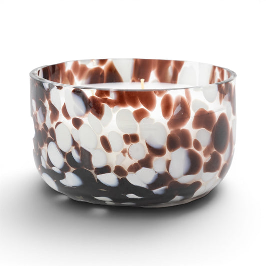 Confetti Candle Brown Medium Peony Musk
