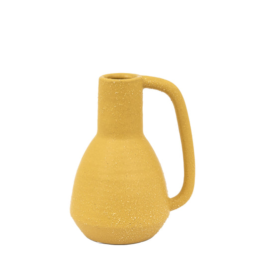 Ojal Ceramic Vase Mustard