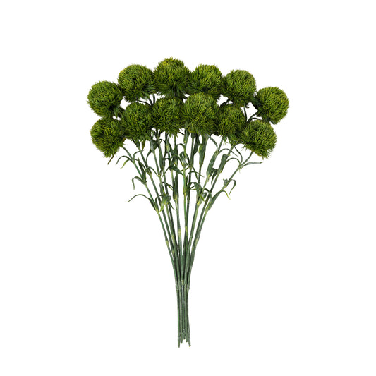 Faux Stem Statement Bloom Green - 12 pack