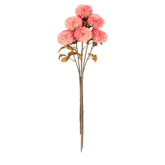 Faux Stem Dahlia Apricot - 6 Pack