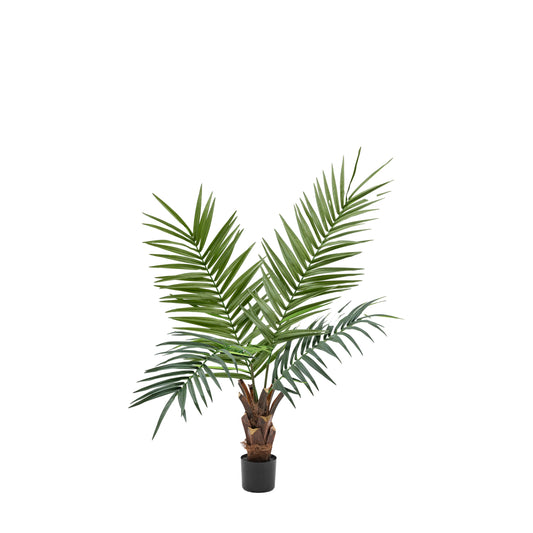 Faux Potted King Kentia Palm Tree Small