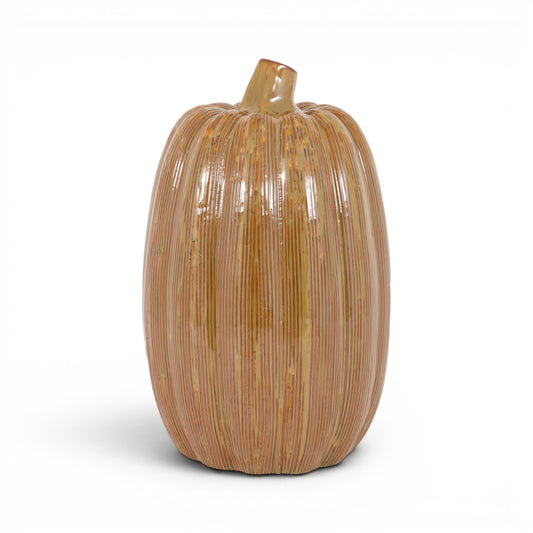 Ceramic Pumpkin Rust