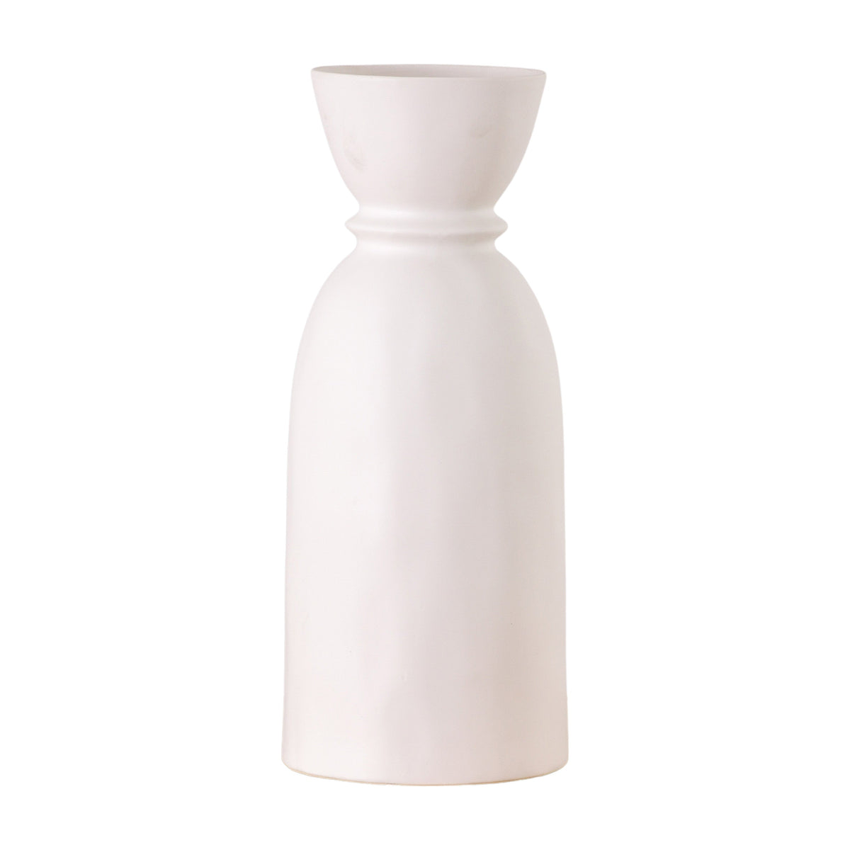 Takada Bottle Vase White Large