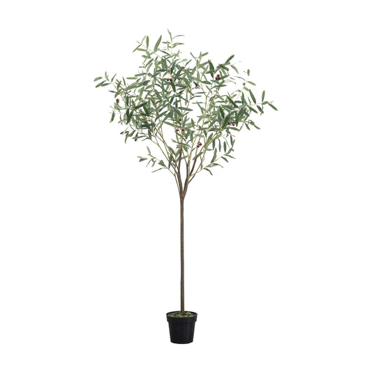 Faux Olive Tree Small Green