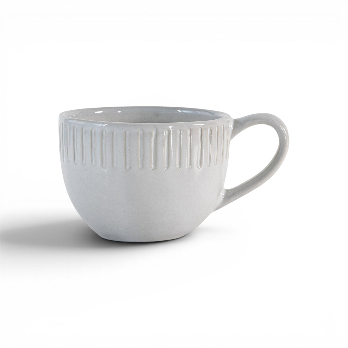 Organic Ridged Mug - 4 Pack