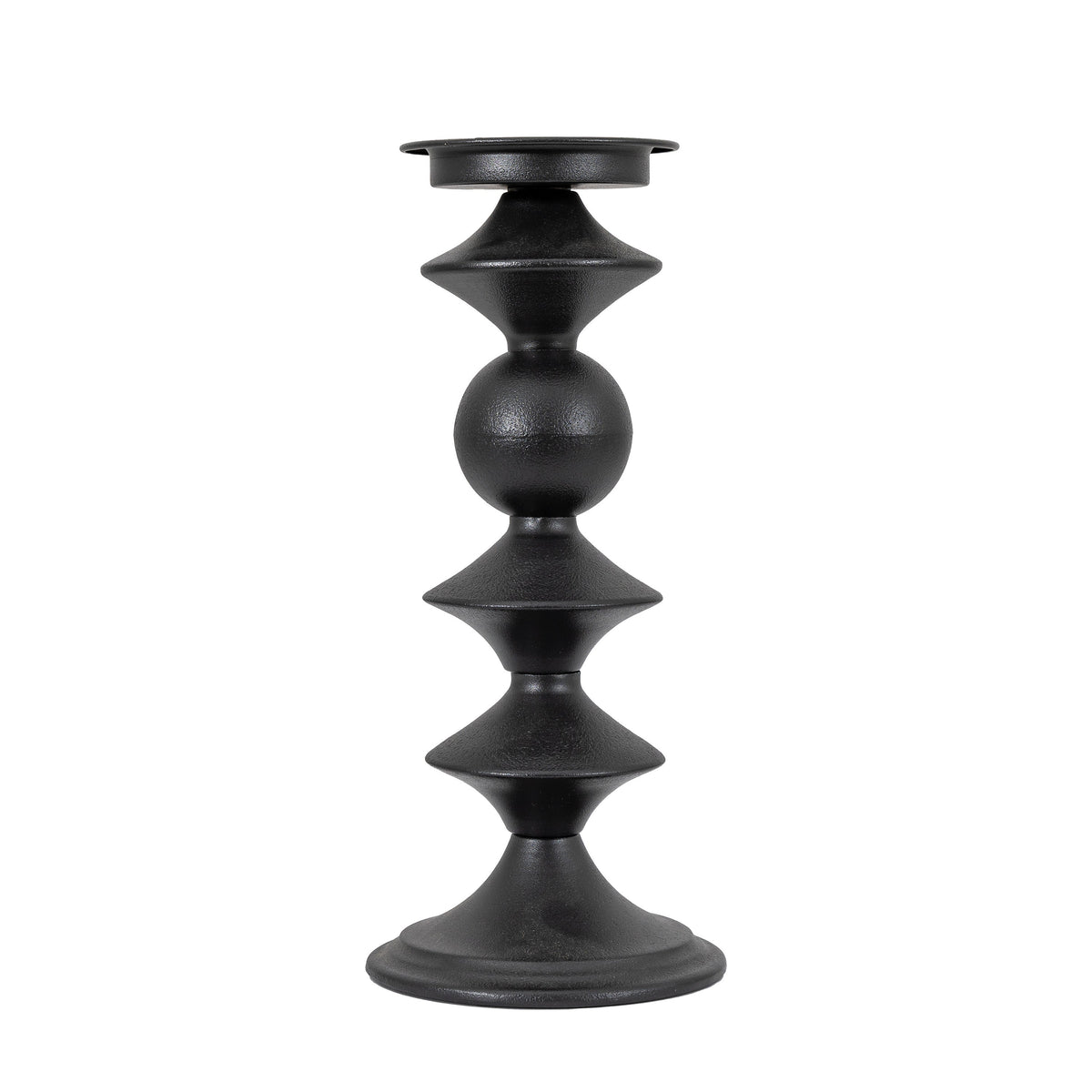Sutton Pillar Holder Black Large
