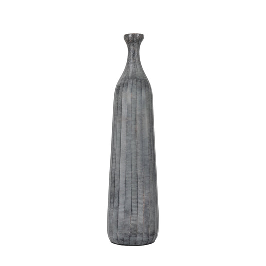 Enya Bottle Vase Medium Antique Grey