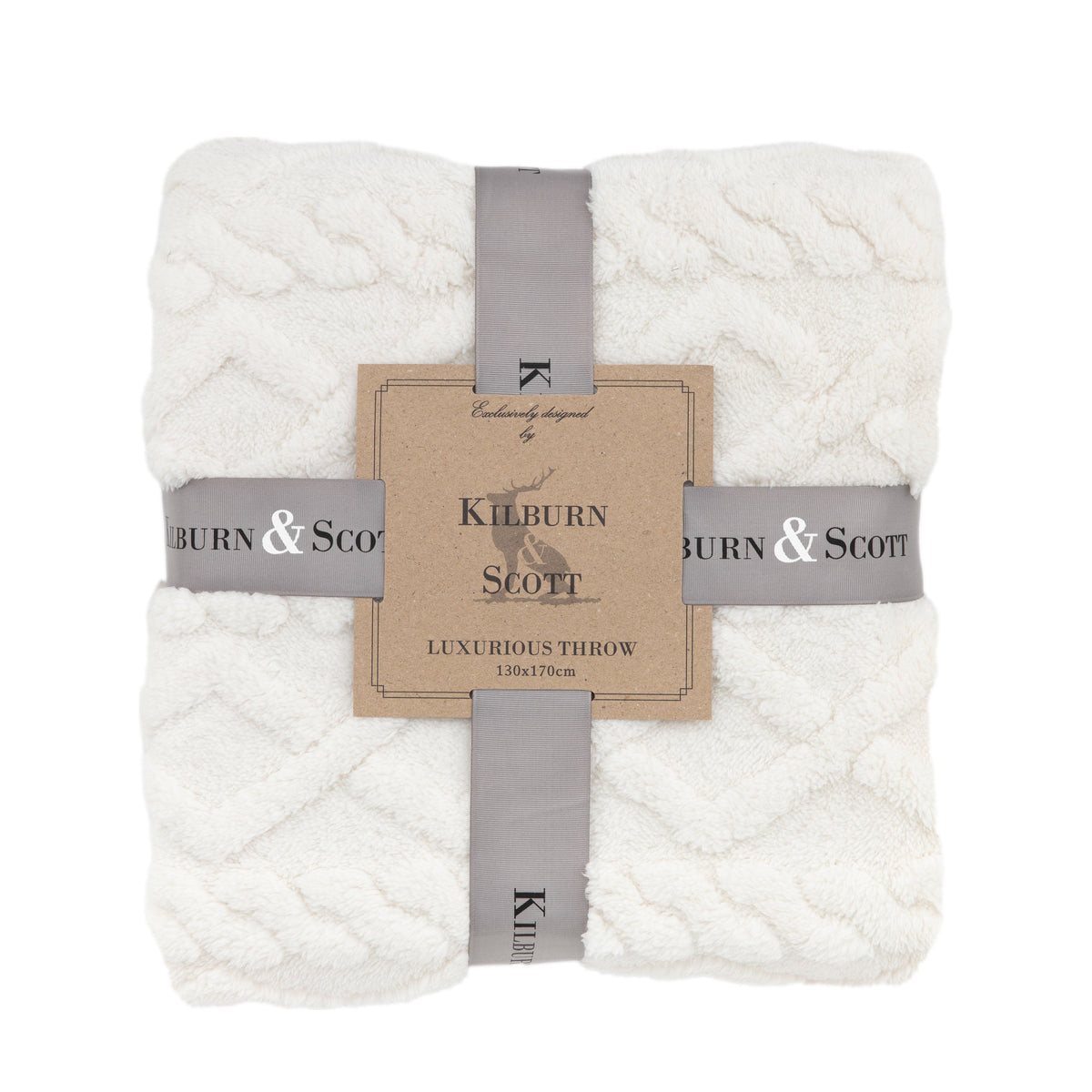 Textures Cable Knit Cream