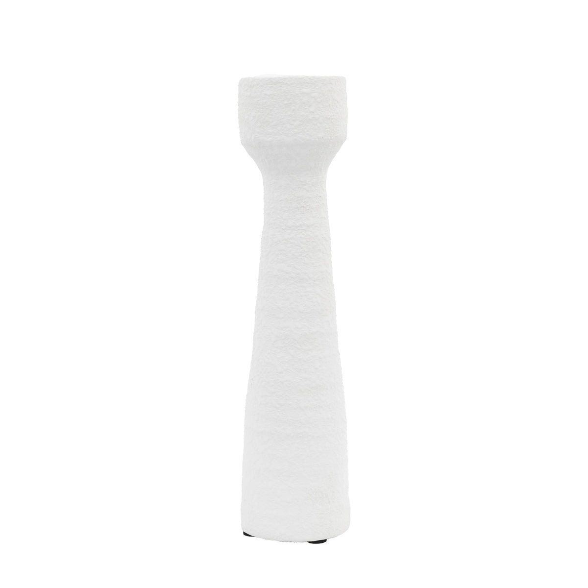 Luna Candlestick Small White Set of 2