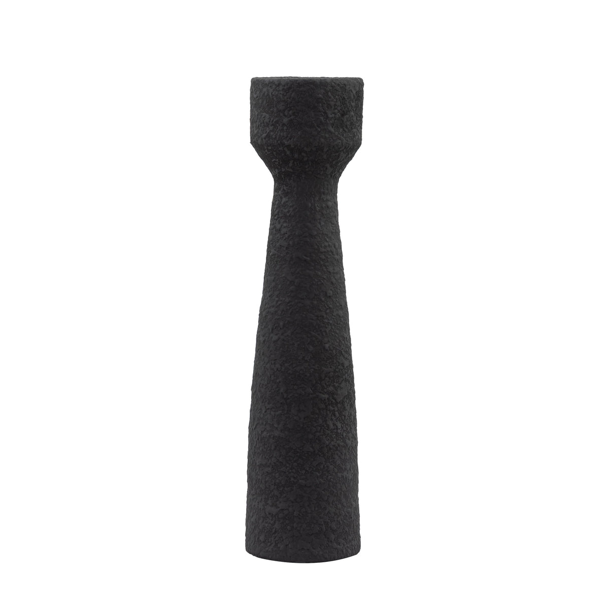 Luna Candlestick Small Black Set of 2