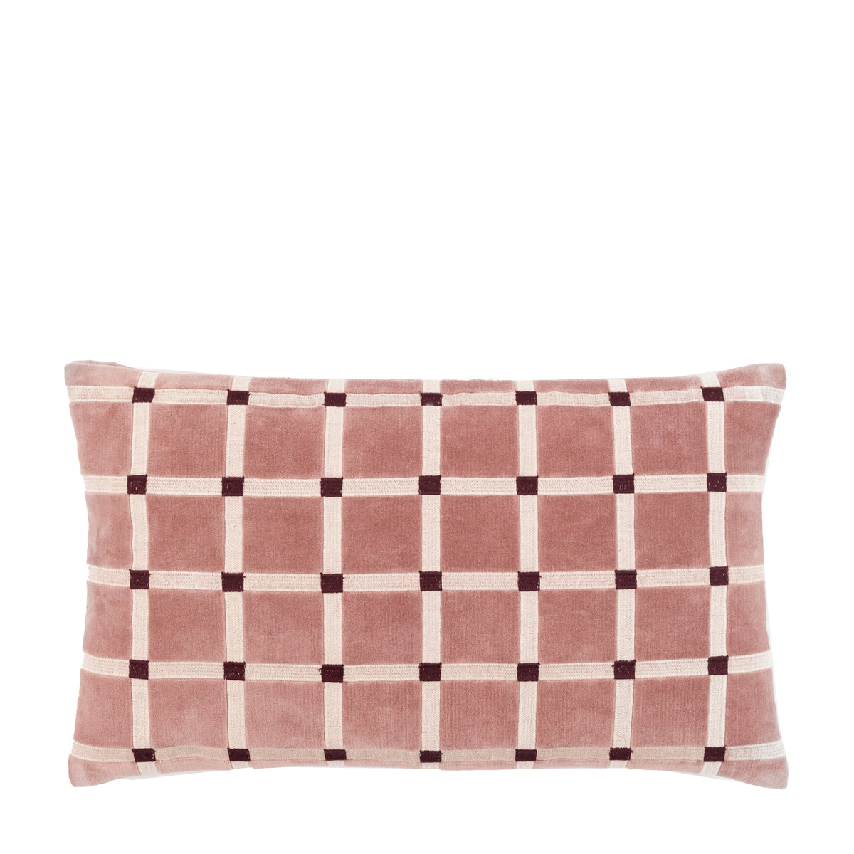 Sana Velvet Cushion Mauve