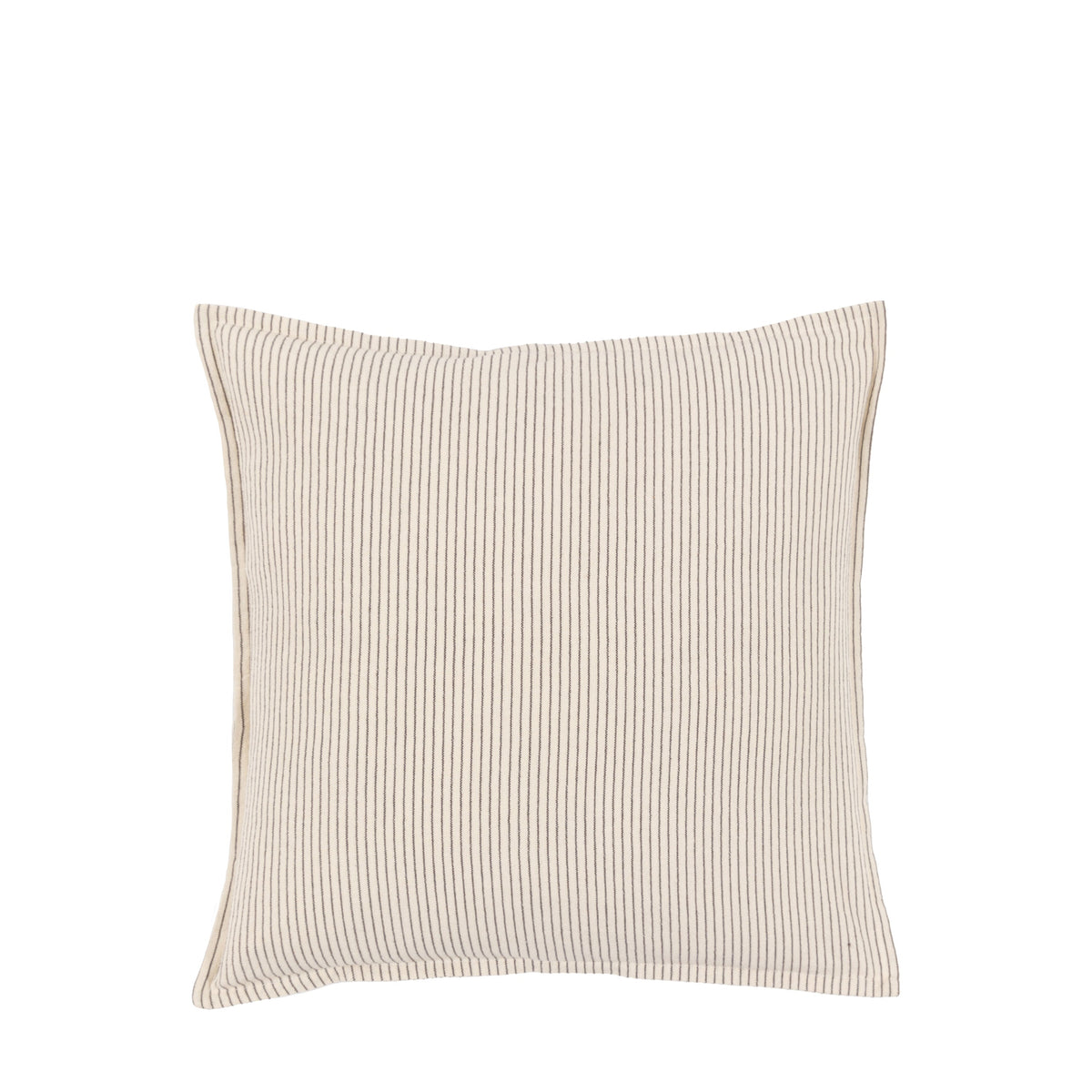 Fairford Woven Stripe Cushion Cream