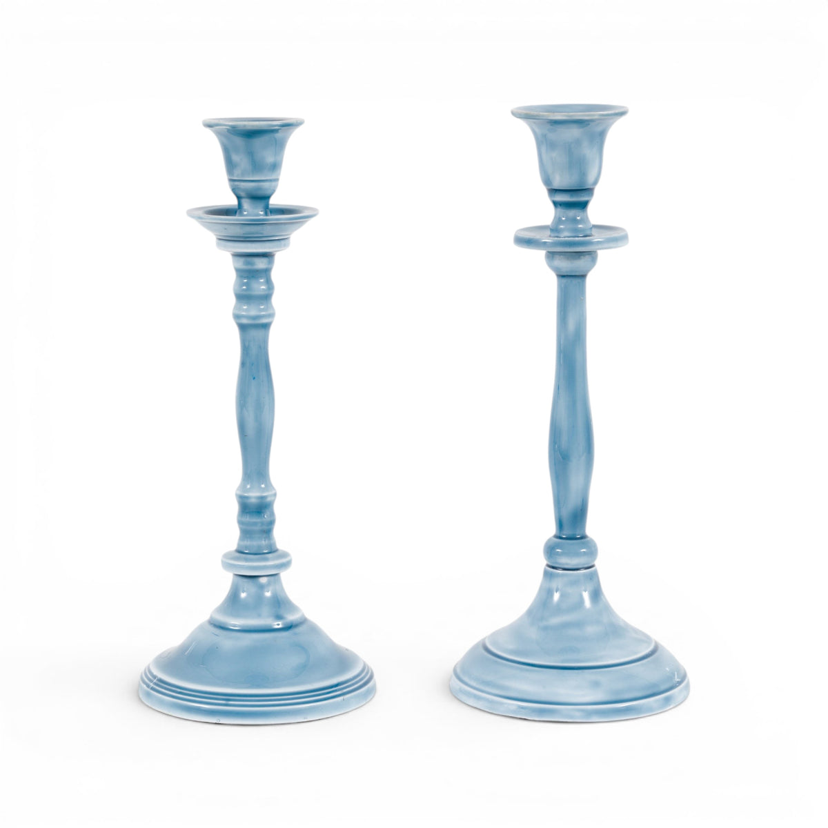 Altea Candlesticks Blue Set of 2