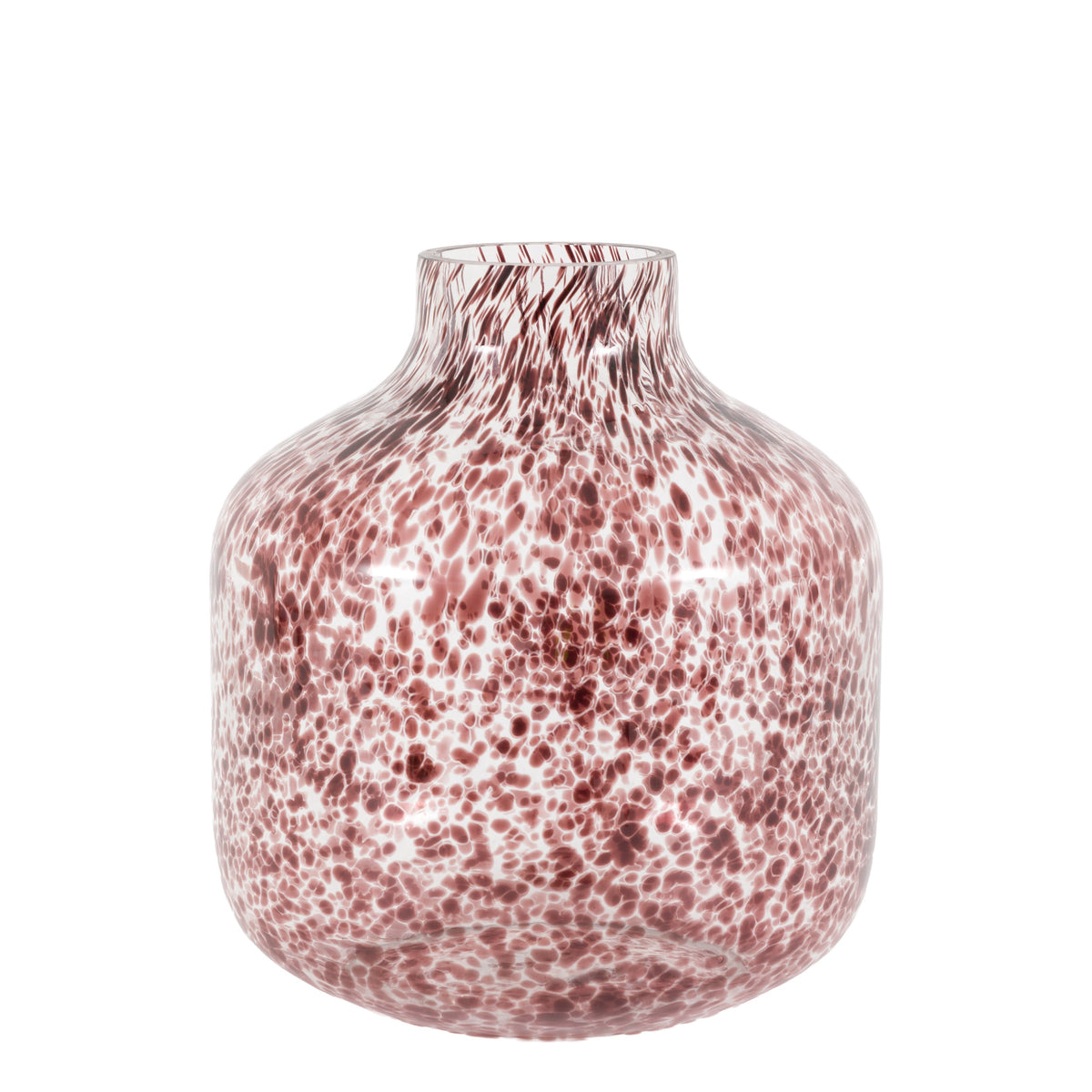 Confetti Vase Brown Large