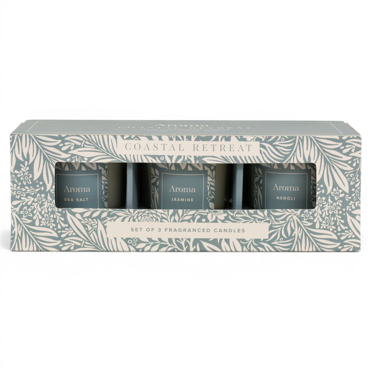Coastal Retreat Candles Set of 3