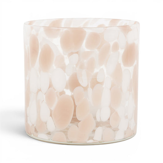 Confetti Candle Holder Taupe Large