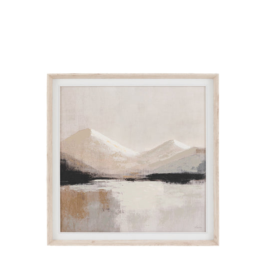 Beyond the Pale Framed Canvas