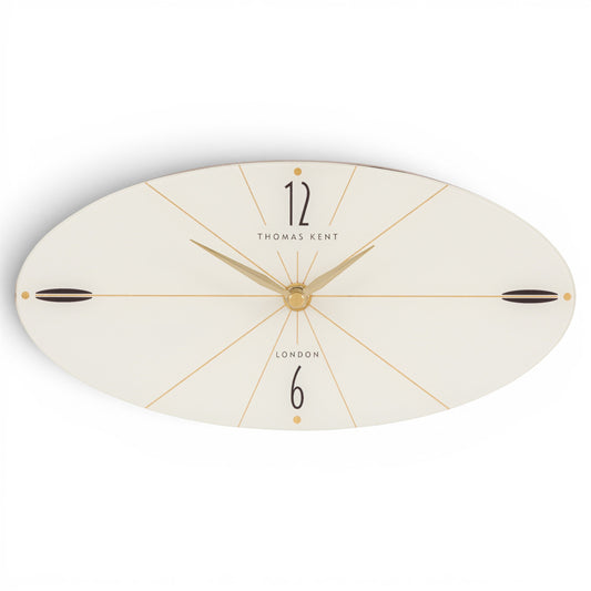 Greenwich Mantel Clock Dark Walnut 11 inches