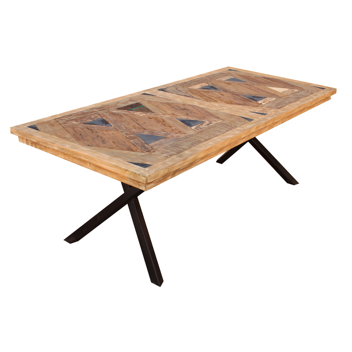 Accentra Geometric Dining Table - 3 Sizes. - Pieces For Places