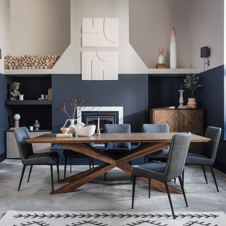 Rebecca Dining Chair Grey