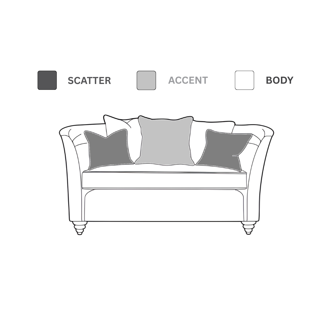 Calvin Love Seat - Pieces For Places