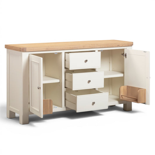 Chester Off-White 3 Door Sideboard