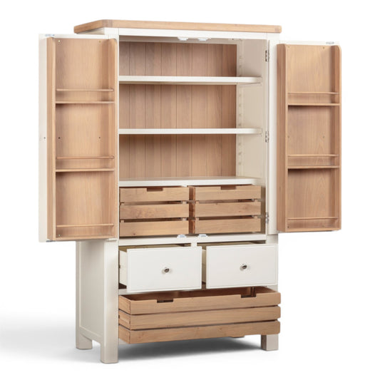 Chester Off-White Larder Unit
